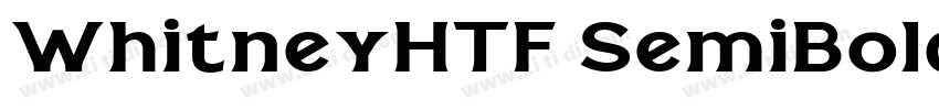 WhitneyHTF SemiBold字体转换 WhitneyHTF SemiBold字体转换